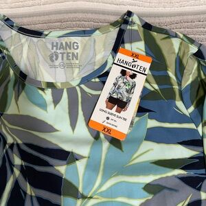 Hang Ten long sleeve sun tee xxl NWT